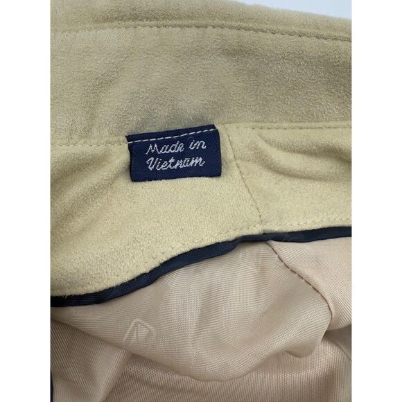 Newport Harbor Mens Jacket Beige  Large  Long Sleeve Full Zip Lined - Picture 7 of 7